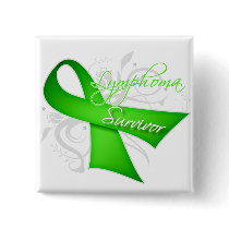 Survivor - Lymphoma Button