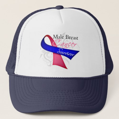 Survivor _ Male Breast Cancer Trucker Hat