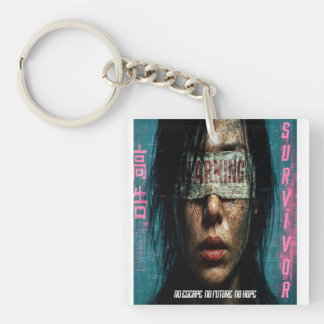 SURVIVOR No Escape No Future No Hope Keychain