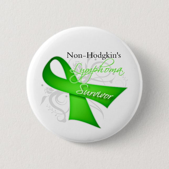 Survivor - Non-Hodgkin's Lymphoma Pinback Button (Front)