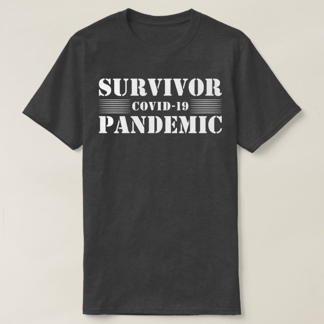 Survivor of Pandemic T-Shirt (Design Front)