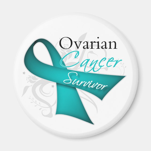 Survivor - Ovarian Cancer Magnet (Front)