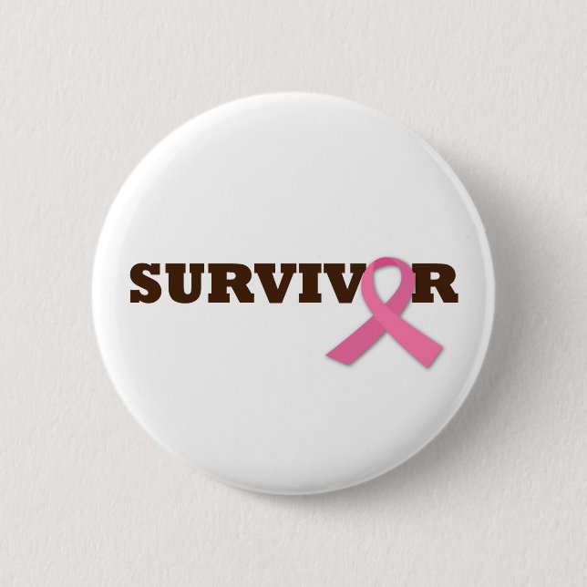 Survivor Pinback Button (Front)