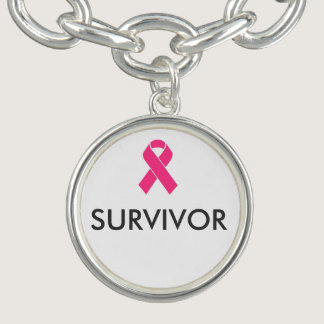 Survivor Pink Breast Cancer Awareness Bracelet