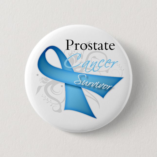 Survivor - Prostate Cancer Pinback Button (Front)