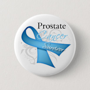 Survivor - Prostate Cancer Pinback Button