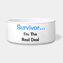 Survivor Real Deal Pet Bowl