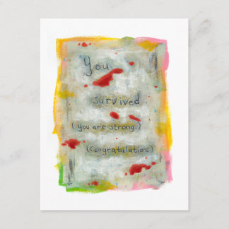 Survivor recovery healing hope art trauma illness invitation