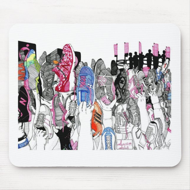 Survivor Salute Mouse Pad (Front)