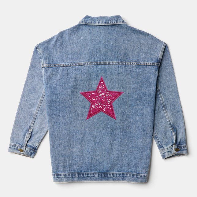Survivor Star Denim Jacket (Back)