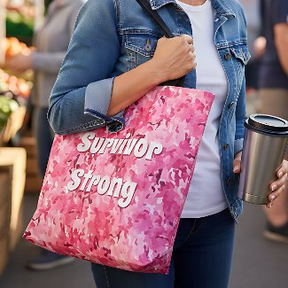 Survivor Strong Pink Camo