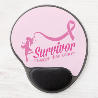 Survivor Stronger Than Cancer Gel Mouse Pad