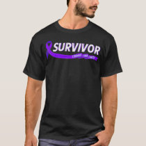 Survivor stronger than cancer pancreatic cancer aw T-Shirt