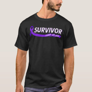 Survivor stronger than cancer pancreatic cancer T-Shirt