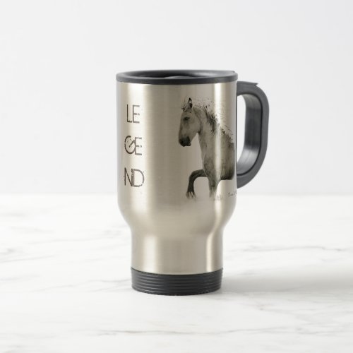 Survivor the Mustang Drinking Vessel  Travel Mug