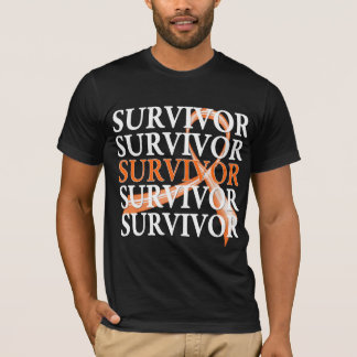 Survivor Whimsical Collage Leukemia T-Shirt