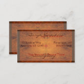 Suryasta Sun Salute Abstract Art Business Card (Front/Back)