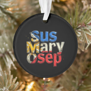 Sus Mary Osep Filipino Pride Customizable Ornament