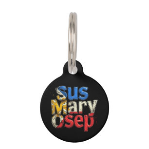 Sus Mary Osep Filipino Pride Customizable Pet ID Tag