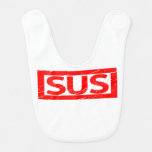 Sus Stamp Baby Bib