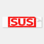 Sus Stamp Bumper Sticker