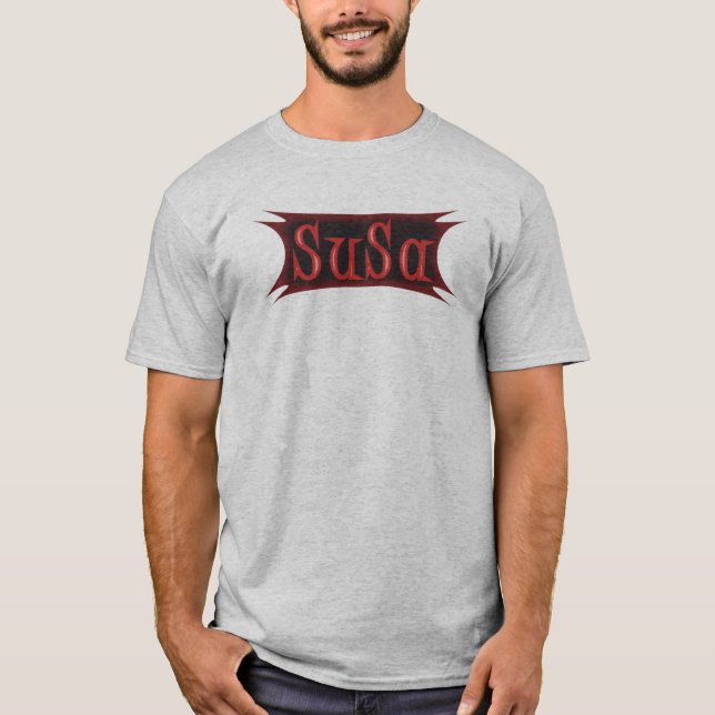 susa mens two tone T-Shirt (Front)
