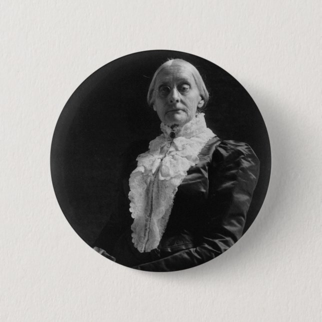 Susan B. Anthony Pinback Button (Front)