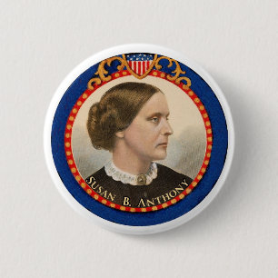 Susan B. Anthony Pinback Button