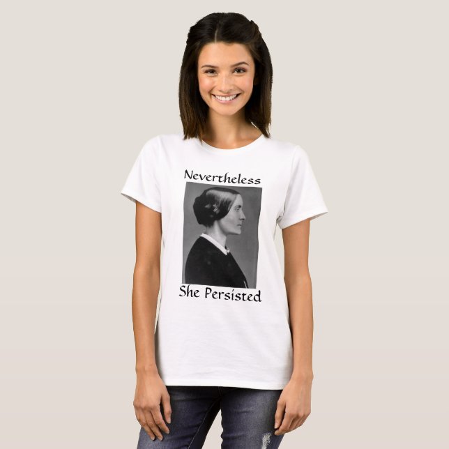Susan B. Anthony - She Persisted! T-Shirt (Front Full)