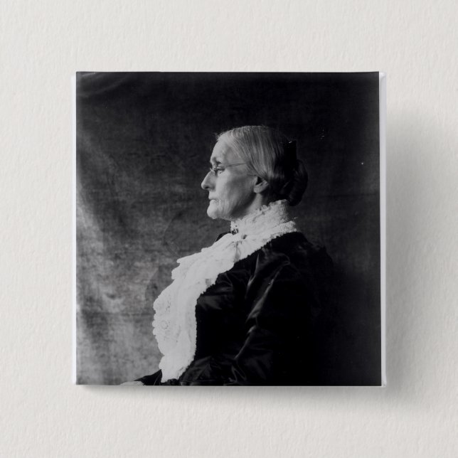 Susan Brownell Anthony Button (Front)