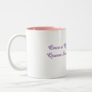 Susan Gentle Queen mug. Royalty confidence inspire Two-Tone Coffee Mug