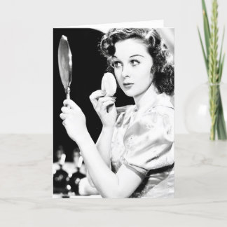 Susan Hayward Greeting card