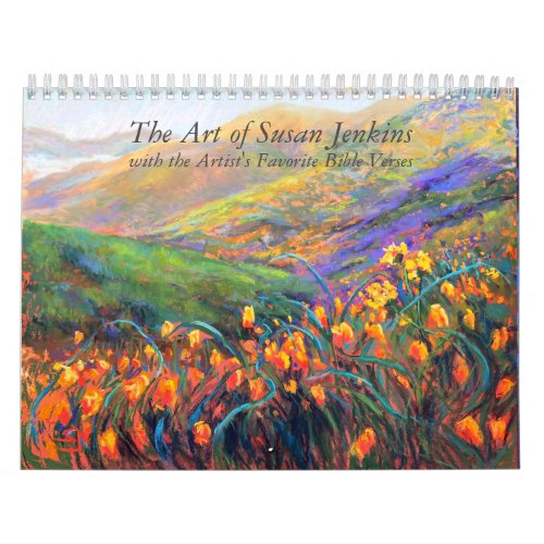 Susan Jenkins Floral Art Calendar