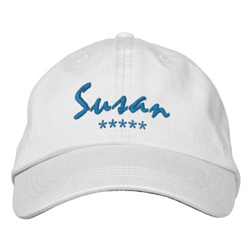 Susan Name Embroidered Baseball Cap
