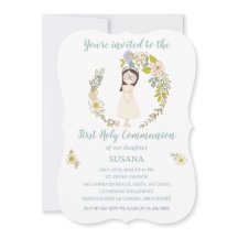 SUSANA Communion Invitation