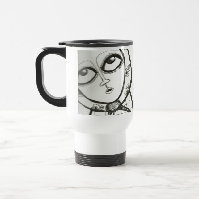 susana sergio designs travel mug (Left)