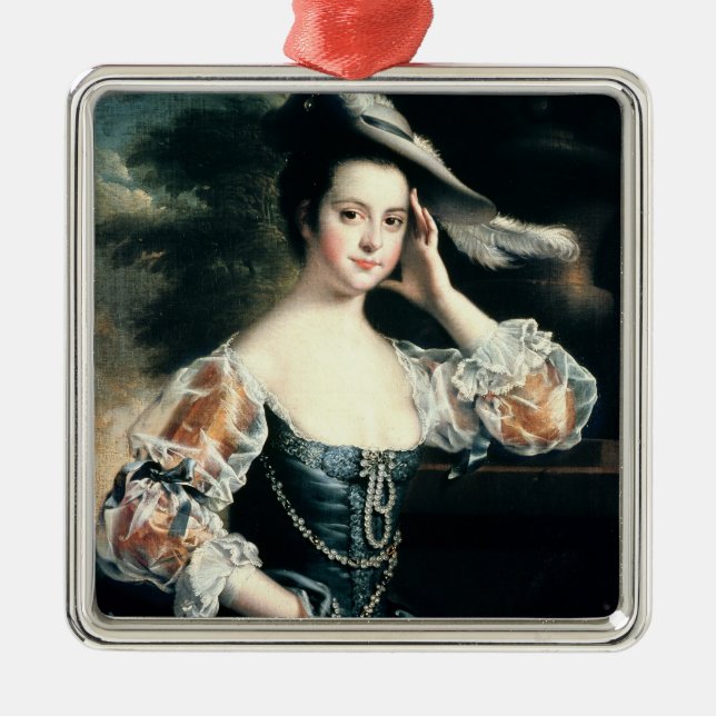 Susanna Hope Metal Ornament (Front)
