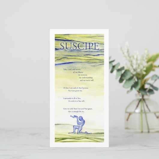 Suscipe (Prayer of St. Ignatius) (Standing Front)