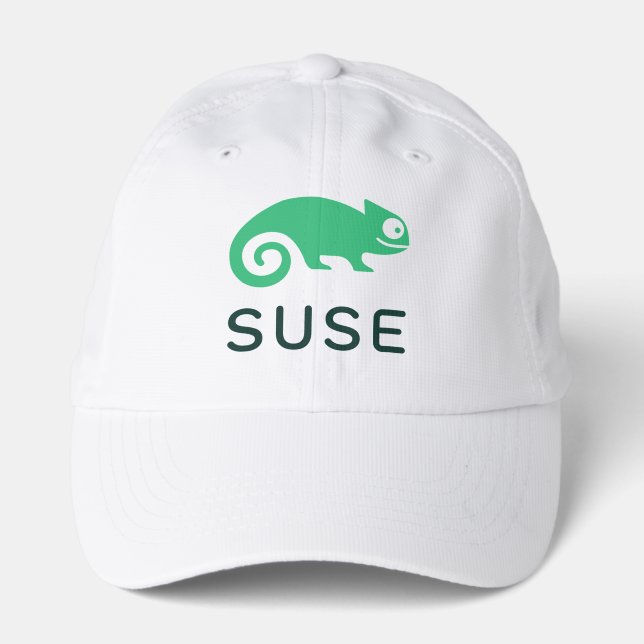 SUSE Geeko Chameleon Primary Logo Centered Performance Cap (Front)