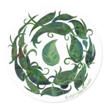 Susea Blu Studios Earth Sticker