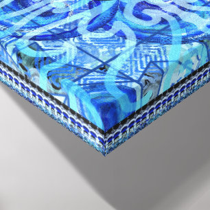 Susea Blu Studios Element Series Wall Tiles Canvas Photo Tile