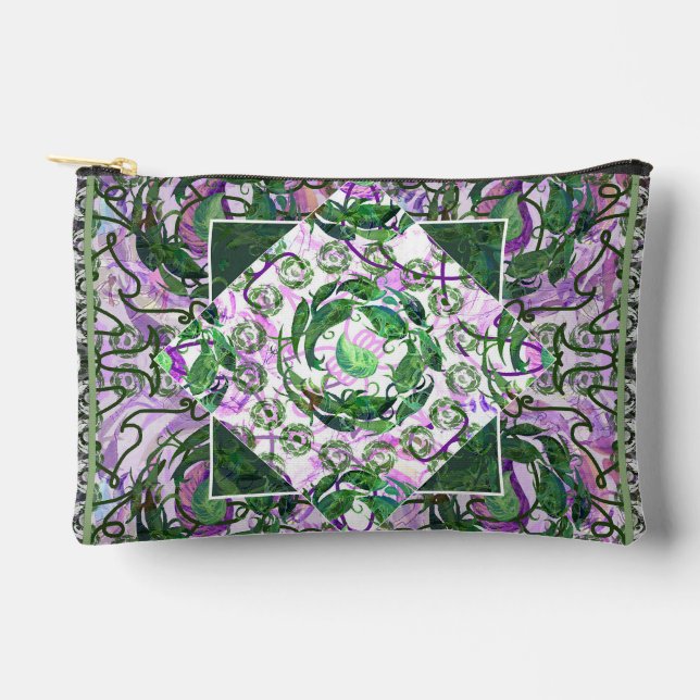 Susea Blu Studios Garden Pouch (small) (Front)