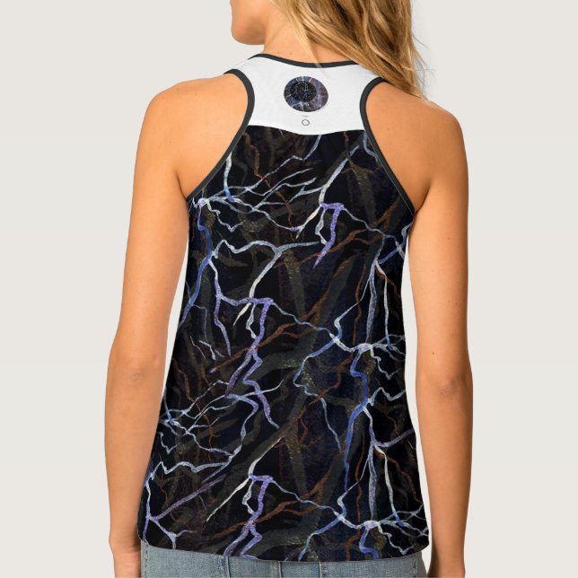 Susea Blu Studios Night Lightning Tank (Back)