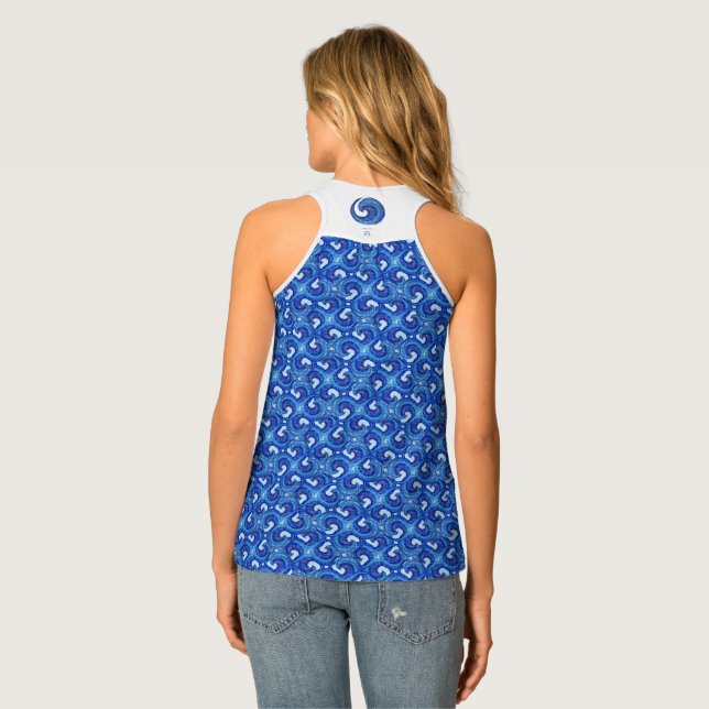 Susea Blu Studios Swell Wave Tank (Back Full)