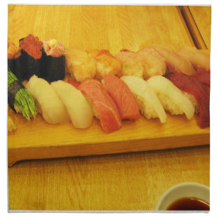 Sushi 寿司 cloth napkin
