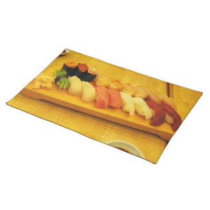 Sushi 寿司 cloth placemat