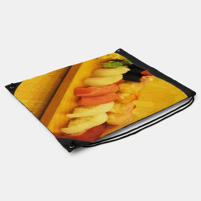 Sushi 寿司 drawstring bag (Side)