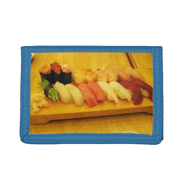 Sushi 寿司 trifold wallet (Front)