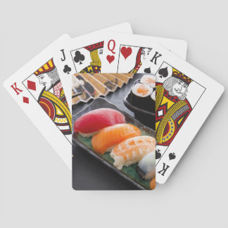 Sushi and rolls poker cards