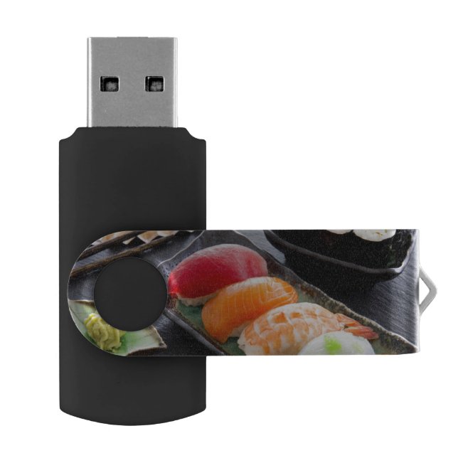 Sushi and rolls USB flash drive (Opened)